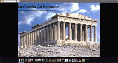 Desktop Screenshot of lacatedraadhonorem.blogspot.com