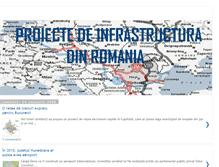 Tablet Screenshot of infrastructura-romania.blogspot.com