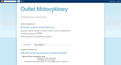 Desktop Screenshot of outletmotocyklowy.blogspot.com