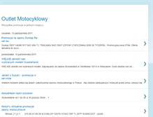 Tablet Screenshot of outletmotocyklowy.blogspot.com