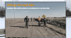 Desktop Screenshot of bikingthroughlife.blogspot.com