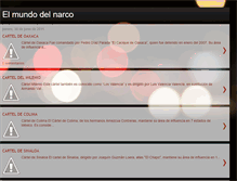 Tablet Screenshot of elmundodelnarco.blogspot.com