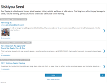 Tablet Screenshot of biodynamicseeds.blogspot.com