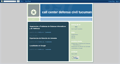 Desktop Screenshot of callcenterdefensacivil.blogspot.com