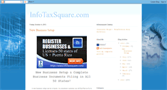 Desktop Screenshot of infotaxsquare.blogspot.com