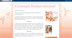 Desktop Screenshot of fisio-dermatofuncional.blogspot.com