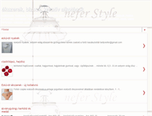 Tablet Screenshot of nefer-design-style.blogspot.com