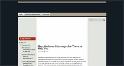 Desktop Screenshot of mesothelioma-lawer.blogspot.com