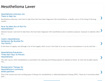 Tablet Screenshot of mesothelioma-lawer.blogspot.com