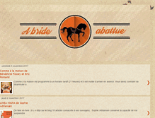 Tablet Screenshot of abrideabattue.blogspot.com