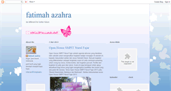 Desktop Screenshot of fatazahra.blogspot.com