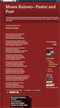 Mobile Screenshot of moseskainwo--pastorandpoet.blogspot.com