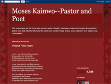 Tablet Screenshot of moseskainwo--pastorandpoet.blogspot.com