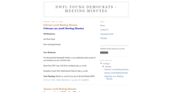 Desktop Screenshot of nwflyoungdemocrats-meetingminutes.blogspot.com