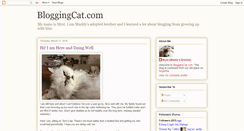 Desktop Screenshot of bloggingcat.blogspot.com