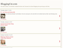 Tablet Screenshot of bloggingcat.blogspot.com
