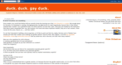 Desktop Screenshot of duckduckgayduck.blogspot.com