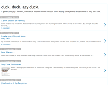 Tablet Screenshot of duckduckgayduck.blogspot.com