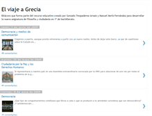 Tablet Screenshot of elviajeagrecia.blogspot.com