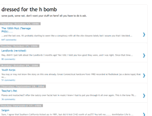 Tablet Screenshot of dressedforthehbomb.blogspot.com