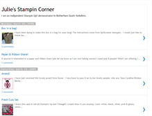 Tablet Screenshot of juliesstampincorner.blogspot.com