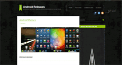 Desktop Screenshot of androidrelease.blogspot.com