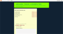Desktop Screenshot of missjuanalaura.blogspot.com