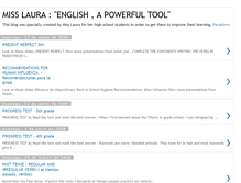 Tablet Screenshot of missjuanalaura.blogspot.com