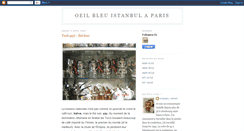 Desktop Screenshot of oeilbleuistanbulaparis.blogspot.com