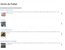 Tablet Screenshot of gentedfutbol.blogspot.com