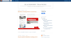 Desktop Screenshot of blackberrytracking.blogspot.com