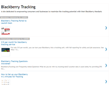 Tablet Screenshot of blackberrytracking.blogspot.com