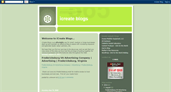 Desktop Screenshot of icreateblogs.blogspot.com