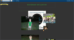 Desktop Screenshot of beckmanbulletin.blogspot.com