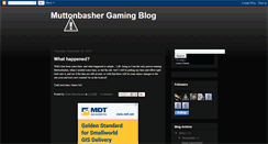 Desktop Screenshot of muttonbasher.blogspot.com