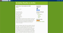 Desktop Screenshot of filosofiasvsatrofios.blogspot.com