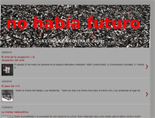 Tablet Screenshot of nohabiafuturo.blogspot.com