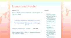 Desktop Screenshot of immersion-blender.blogspot.com