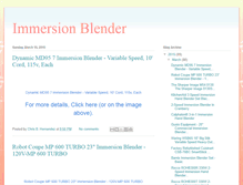 Tablet Screenshot of immersion-blender.blogspot.com