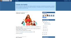 Desktop Screenshot of cosasdegono.blogspot.com