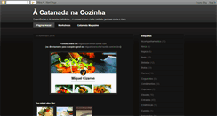 Desktop Screenshot of catanadanacozinha.blogspot.com