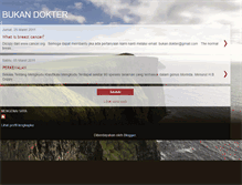 Tablet Screenshot of bukandokter.blogspot.com