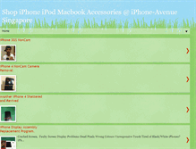 Tablet Screenshot of iphone-avenue-shop.blogspot.com