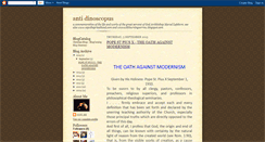 Desktop Screenshot of ante-dinoscopus.blogspot.com