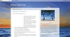 Desktop Screenshot of cherrygrovefun.blogspot.com