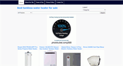 Desktop Screenshot of besttanklesswaterheater.blogspot.com