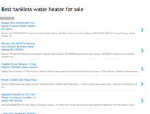 Tablet Screenshot of besttanklesswaterheater.blogspot.com