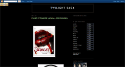 Desktop Screenshot of biancatwilightsaga.blogspot.com