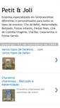 Mobile Screenshot of petitejoli.blogspot.com