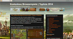 Desktop Screenshot of kostenlosebrowserspiele.blogspot.com